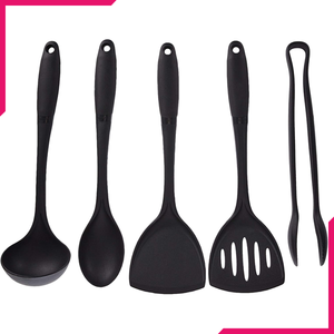 Prestige Nylon Tools Spoon Set 5Pcs - bakeware bake house kitchenware bakers supplies baking
