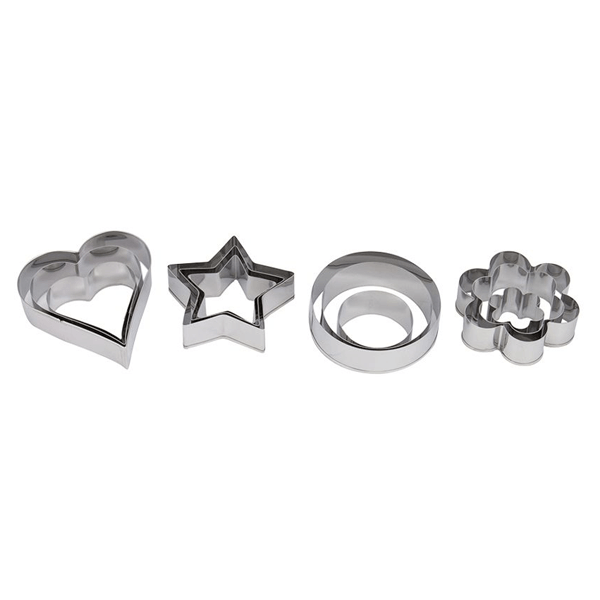 Prestige 12Pcs Biscuit Cutter - bakeware bake house kitchenware bakers supplies baking