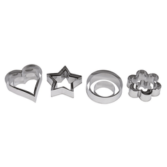 Prestige 12Pcs Biscuit Cutter - bakeware bake house kitchenware bakers supplies baking