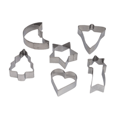 Prestige 6Pcs Buiscuit Cutter - bakeware bake house kitchenware bakers supplies baking