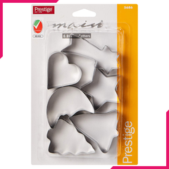 Prestige 6Pcs Buiscuit Cutter - bakeware bake house kitchenware bakers supplies baking