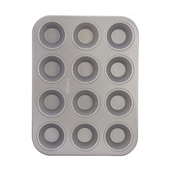 Prestige 12Cup Muff Pan - bakeware bake house kitchenware bakers supplies baking