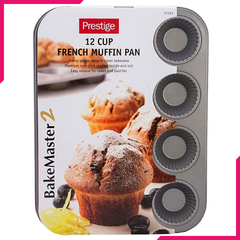 Prestige 12Cup Muff Pan - bakeware bake house kitchenware bakers supplies baking