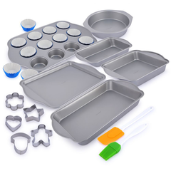 Prestige Bakeware Set 25Pcs - bakeware bake house kitchenware bakers supplies baking