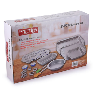 Prestige Bakeware Set 25Pcs - bakeware bake house kitchenware bakers supplies baking