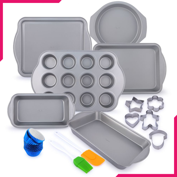 Prestige Bakeware Set 25Pcs - bakeware bake house kitchenware bakers supplies baking