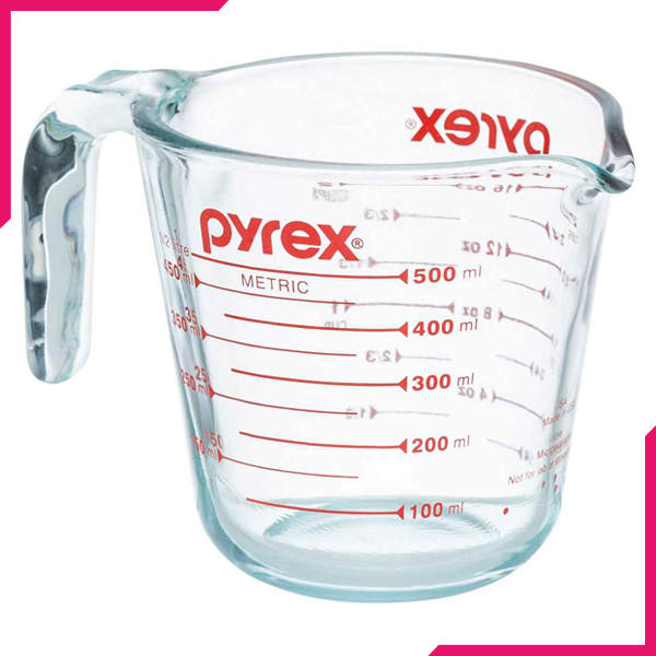 Pyrex 2-Cup Glass Measuring Cup 500ml - bakeware bake house kitchenware bakers supplies baking
