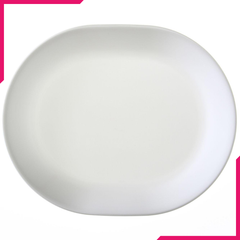 Corelle Livingware 12.25" Serving Platter Winter Frost White - bakeware bake house kitchenware bakers supplies baking