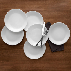 Corelle Livingware 10.25" Dinner Plate Winter Frost White - bakeware bake house kitchenware bakers supplies baking