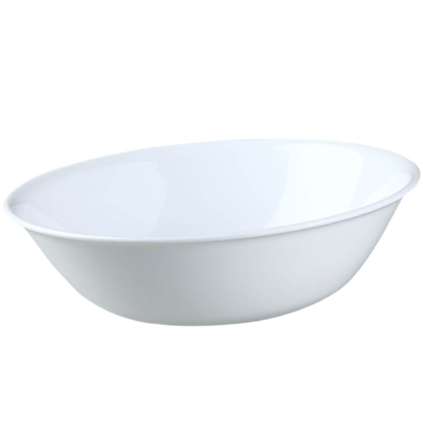 Corelle Livingware 2 qt Serving Bowl Winter Frost White - bakeware bake house kitchenware bakers supplies baking