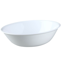 Corelle Livingware 2 qt Serving Bowl Winter Frost White - bakeware bake house kitchenware bakers supplies baking