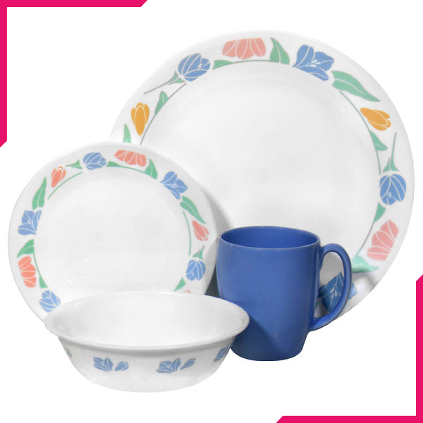 Corelle Livingware Series 16 Pcs Set - Friendship - bakeware bake house kitchenware bakers supplies baking