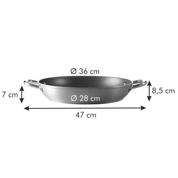 Tescoma Grandchef Frying Pan 36cm - bakeware bake house kitchenware bakers supplies baking