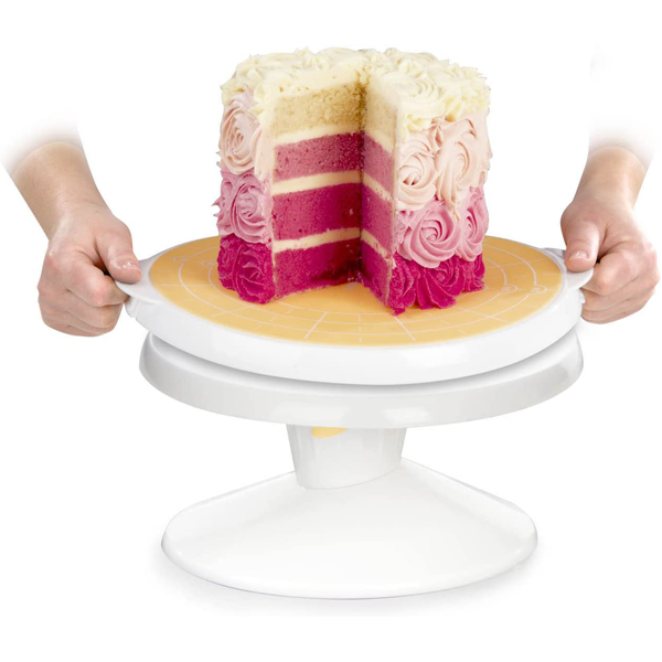 Tescoma Delicia Cake Decorating Stand - bakeware bake house kitchenware bakers supplies baking