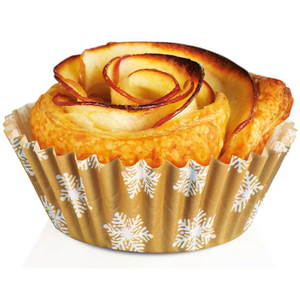 Tescoma Mini Cupcake Liner Winter Theme - bakeware bake house kitchenware bakers supplies baking