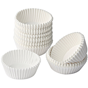 Tescoma White Paper Cupcake Liner - bakeware bake house kitchenware bakers supplies baking