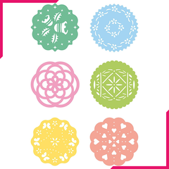 Tescoma Delicia Decorating Templates - bakeware bake house kitchenware bakers supplies baking
