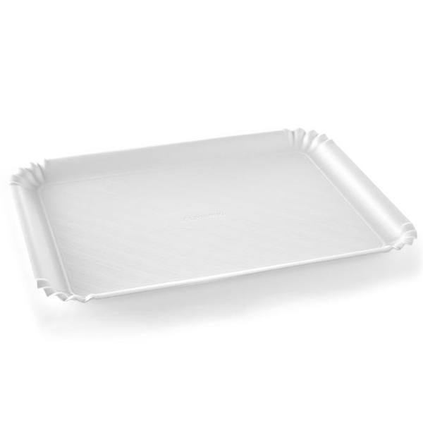 Tescoma Delicia Tray White 35x25cm - bakeware bake house kitchenware bakers supplies baking