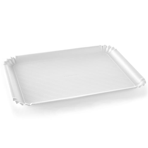 Tescoma Delicia Tray White 42x31cm - bakeware bake house kitchenware bakers supplies baking