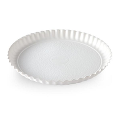 Tescoma Delicia Round Tray White 30cm - bakeware bake house kitchenware bakers supplies baking