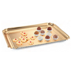 Tescoma Delicia Tray Gold 42x31cm - bakeware bake house kitchenware bakers supplies baking