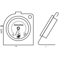 Tescoma Gradius Freezer Thermometer