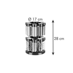 Tescoma Spice Jar Rotating Stand