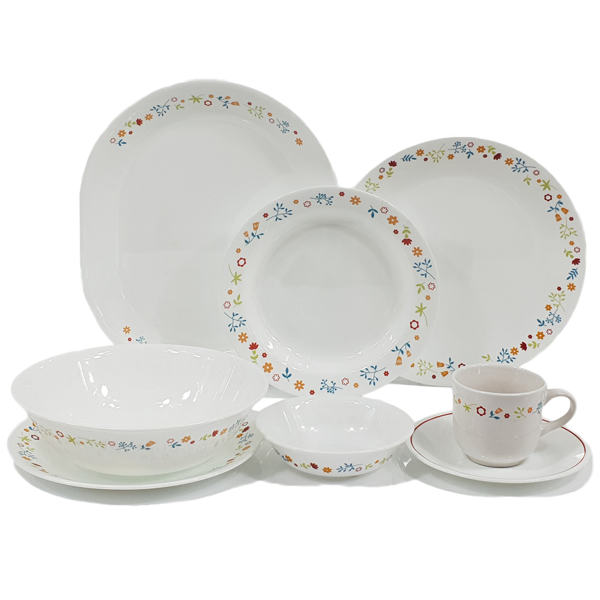Corelle Livingware 76pc Dinnerware Set - Ditsy Flora