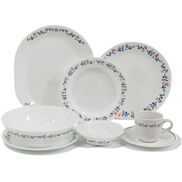 Corelle Livingware 76pc Dinnerware Set - Vibrant Gloria