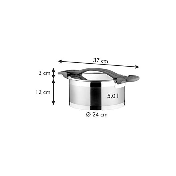Tescoma Casserole with Cover 24cm Ultima - bakeware bake house kitchenware bakers supplies baking
