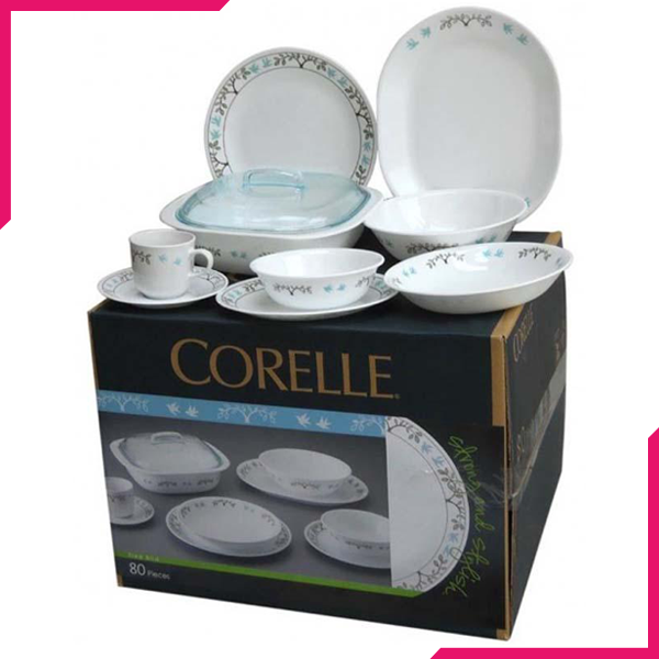Corelle Livingware Series 80 Pcs Set Tree Bird - bakeware bake house kitchenware bakers supplies baking