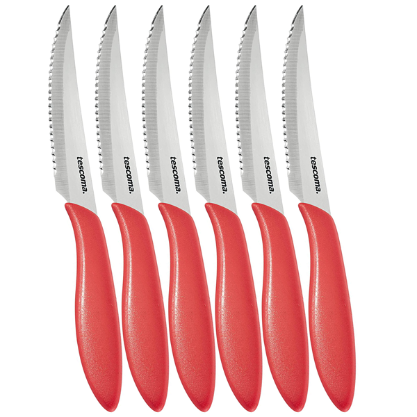 Tescoma Presto Steak Knives Red 12cm