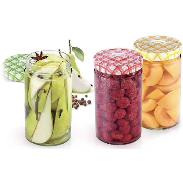 Tescoma Preserving Jars 700ml - bakeware bake house kitchenware bakers supplies baking