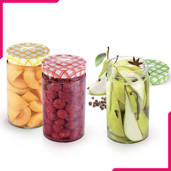 Tescoma Preserving Jars 700ml - bakeware bake house kitchenware bakers supplies baking