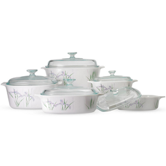 CorningWare Classics 10pc Casserole Set - Shadow Iris