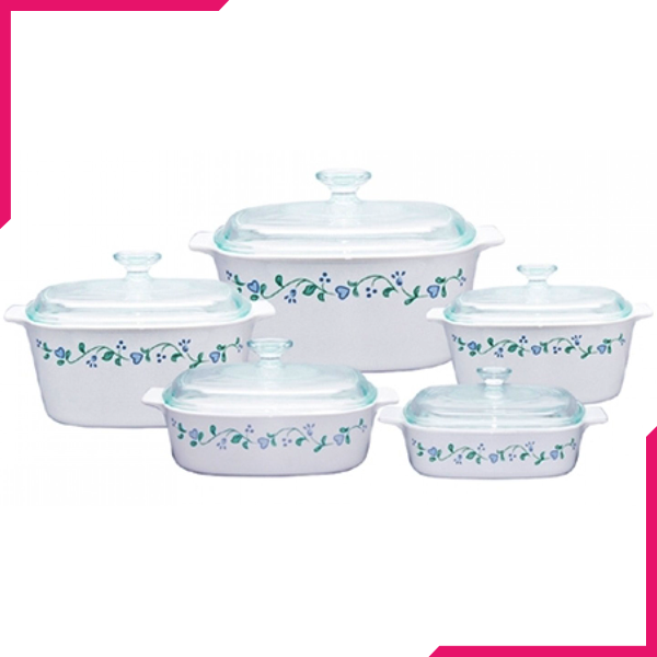 Corningware 10 Pcs Chef Classic Set Country Cottage - bakeware bake house kitchenware bakers supplies baking