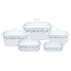 Corningware 10 Pcs Chef Classic Set Country Cottage - bakeware bake house kitchenware bakers supplies baking