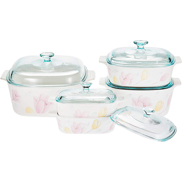 Corningware 10 Pcs Chef Classic Set Elegant City - bakeware bake house kitchenware bakers supplies baking