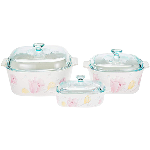 Corningware 10 Pcs Chef Classic Set Elegant City - bakeware bake house kitchenware bakers supplies baking