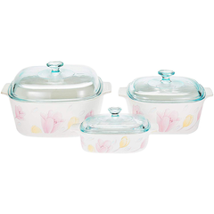 Corningware 10 Pcs Chef Classic Set Elegant City - bakeware bake house kitchenware bakers supplies baking