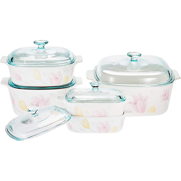 Corningware 10 Pcs Chef Classic Set Elegant City - bakeware bake house kitchenware bakers supplies baking