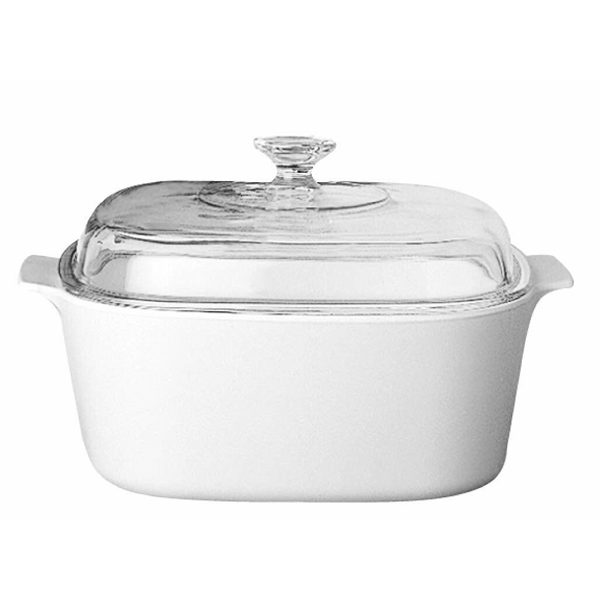 Corningware 10 Pcs Chef Classic Set Just White - bakeware bake house kitchenware bakers supplies baking