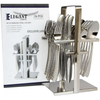 Elegant Cutlery Set 24Pcs - Silver Lazer - bakeware bake house kitchenware bakers supplies baking