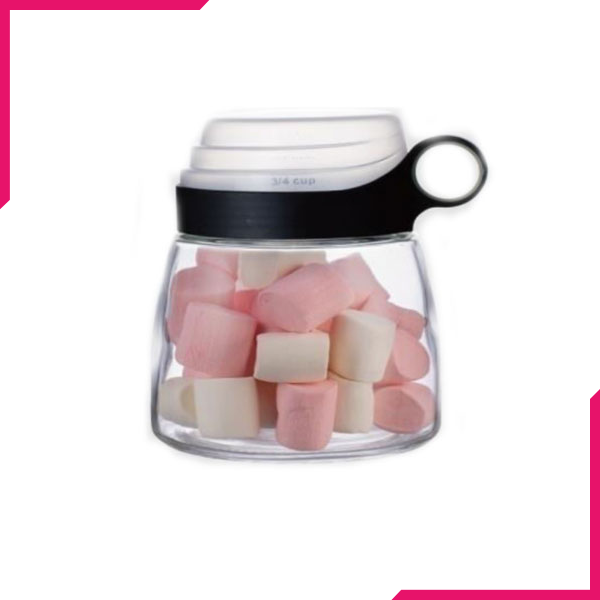 Brilliant Glassware Storage Jar 1000ml - bakeware bake house kitchenware bakers supplies baking