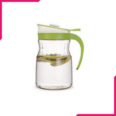 Brilliant Glassware Glass Jug Green - bakeware bake house kitchenware bakers supplies baking