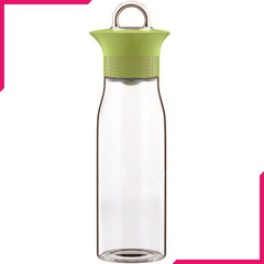 Brilliant Glassware Carafe Bottle Green - bakeware bake house kitchenware bakers supplies baking
