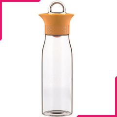 Brilliant Glassware Carafe Bottle Orange - bakeware bake house kitchenware bakers supplies baking