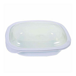 Corelle 1.89L Oblong Dish White with plastic cover - bakeware bake house kitchenware bakers supplies baking