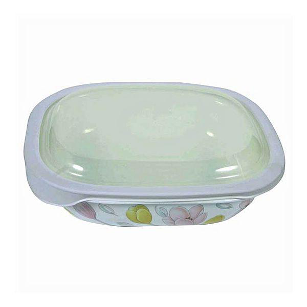 Corelle 2.83L Oblong Dish Elegant City with plastic cover - bakeware bake house kitchenware bakers supplies baking
