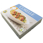 Corelle 2.83L Oblong Dish Lillyville with plastic cover - bakeware bake house kitchenware bakers supplies baking